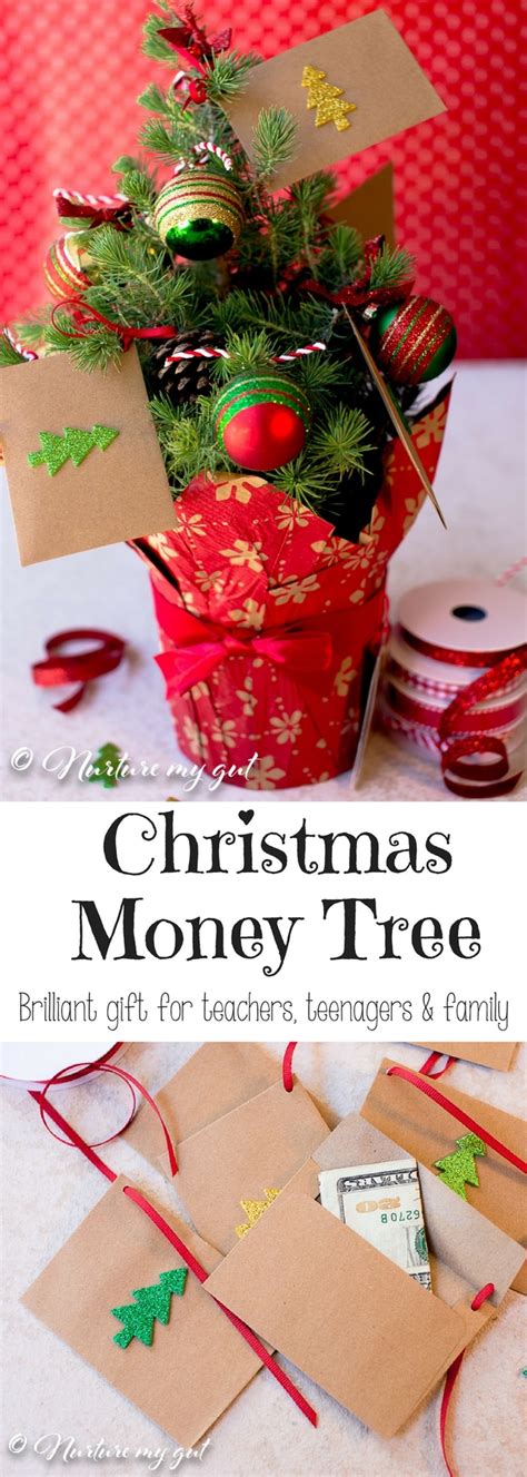 Friend & i made these money trees for christmas gifts. Christmas Money Tree-A Brilliant Way to give Cash for ...