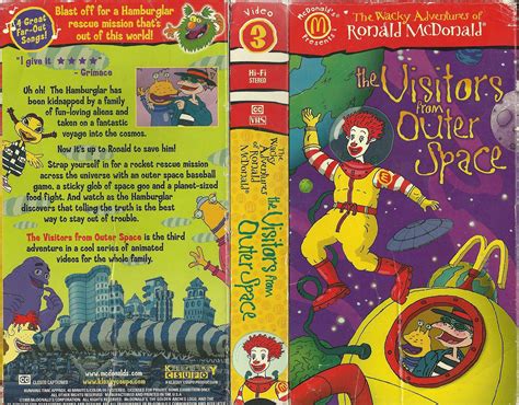 The Wacky Adventures Of Ronald Mcdonald The Visitors From Outer Space