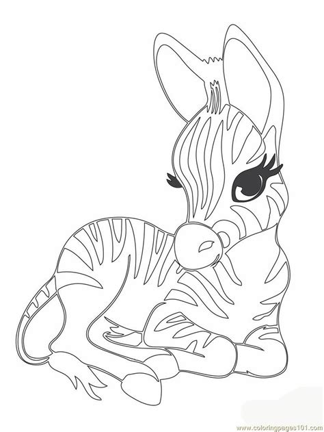 Coloring Pages Cute Baby Animals Coloring Home
