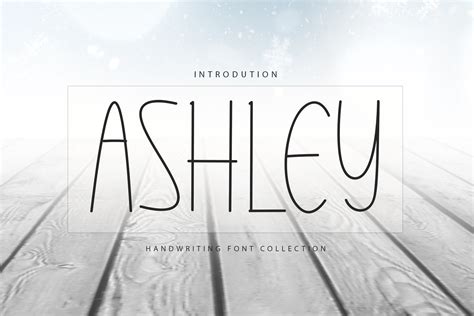 Ashley Font By Black Line · Creative Fabrica