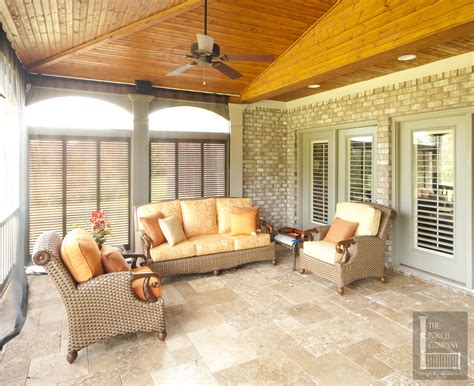 Paver is one of the best flooring option for every porch including the screened one. Porch flooring options - The Porch CompanyThe Porch Company