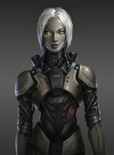 Imgur Female Robot Cyberpunk Character Female Cyborg