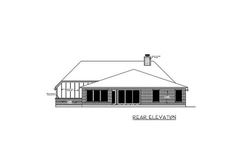Elegant Brick Ranch House Plan 915000chp Architectural Designs