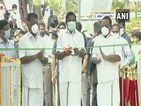 tamil nadu cm unveils former cm jayalalithaa s memorial at marina beach ani bw businessworld