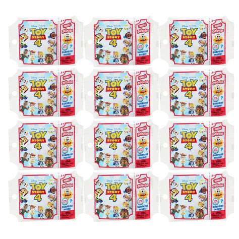 Mattel Toy Story 4 Minis Series 2 Complete Set Of 12 Forky Slinky
