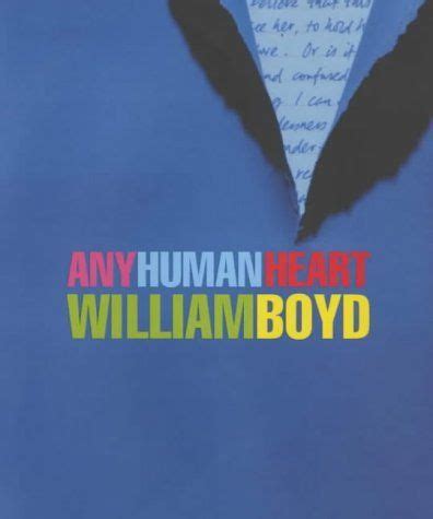 An Image Of A Book Cover With The Title Any Human Heart Written On It