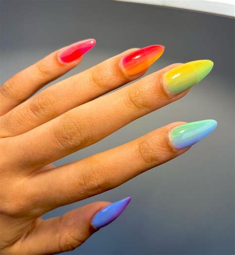 Toomaninails On Instagram Giving Skittle Mani A Whole New Meaning