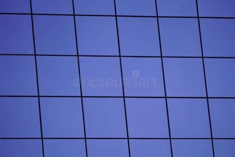 Glass Windows Repeating Geometric Pattern Part Of A Modern Building