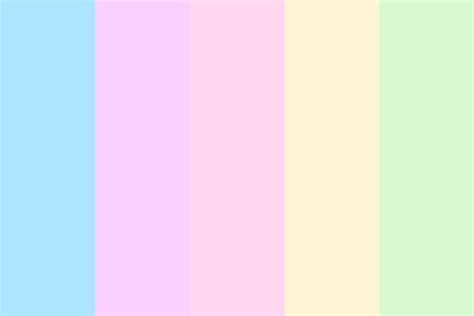 A Pastel Rainbow Background With Vertical Stripes