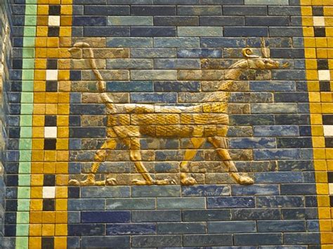 The Symbol Of The Babylonian City God Marduk Ishtar Gate Flickr