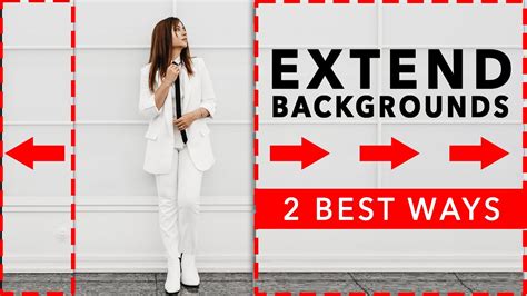 2 Easy Ways To Extend Backgrounds In Photoshop Youtube