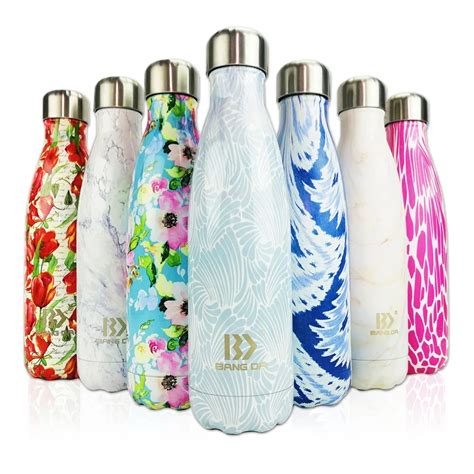 500ml Sublimation Cola Shape Water Bottle Stainless Steel Insulated