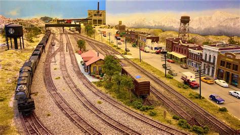 Large Private Model Railroad Layout In Ho Scale 4k Uhd