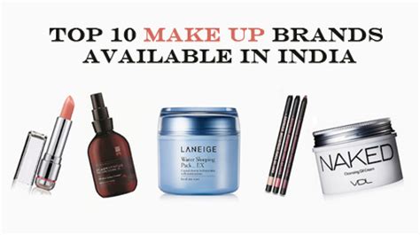 top   makeup brands   india beauty  cosmetics