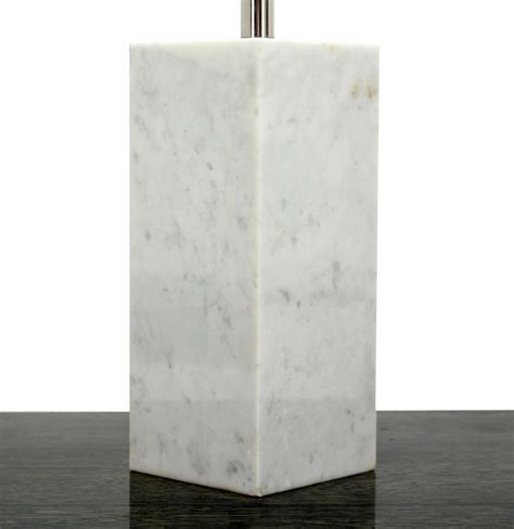 Marble Cube Shape Mid Century Modern Table Lamp For Sale At 1stdibs