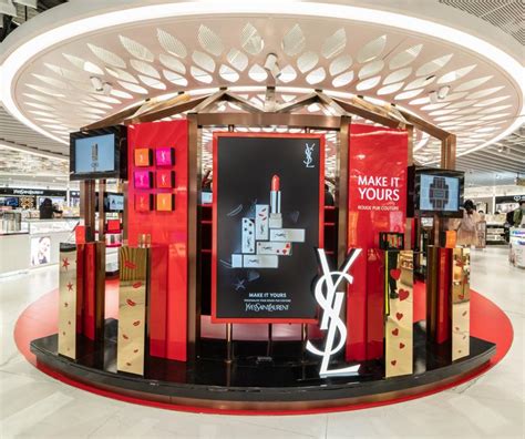 Ysl Beauté Debuts Personalised Travel Retail Pop Up At Hong Kong