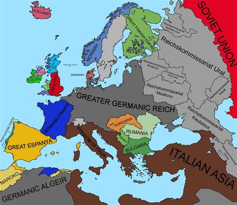 Greater Germanic Reich By Https Deviantart