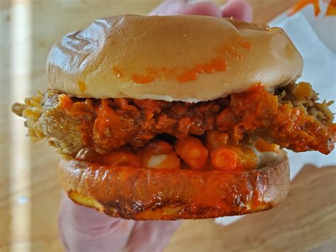 Kfcs Cheetos Sandwich A Review Shameless Pop
