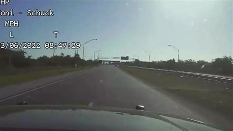 Watch Fhp Trooper Stops Suspected Drunk Driver By Intercepting Vehicle Head On