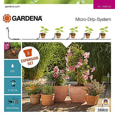 Gardena Start Set Pflanztöpfe M Automatic Das Praktische Micro Drip