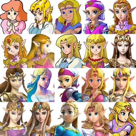 [all] Favorite Incarnation Of Princess Zelda Art Source U Nintenbingo R Zelda
