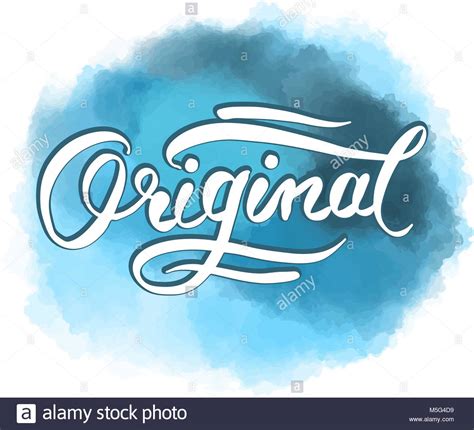 Original Word Hand Lettering Vector Artwork Concept Ready For Poster