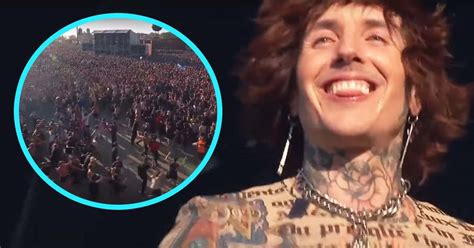 Watch Pro Shot Footage Of Bring Me The Horizon At Hellfest