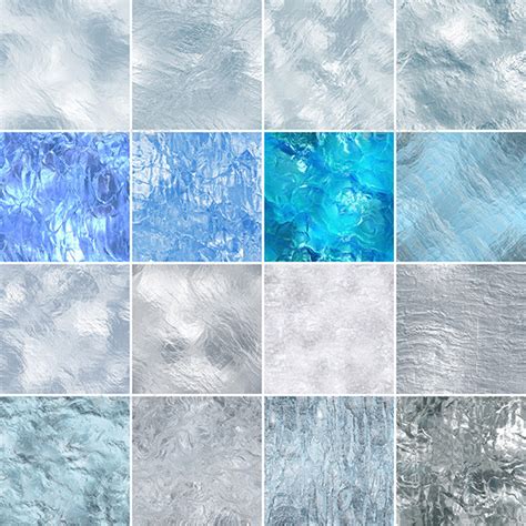 16 Seamless Ice Textures By Graphicseamus Graphicriver
