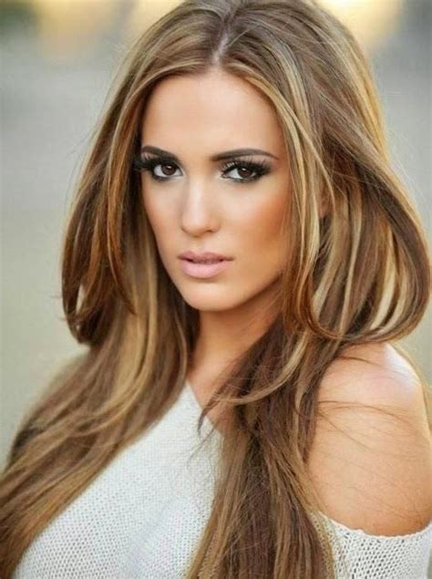 Auburn Brown Hair With Blonde Highlights Picsegg Com