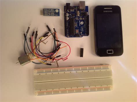 Arduino Control Dc Motor Via Bluetooth 4 Steps With Pictures