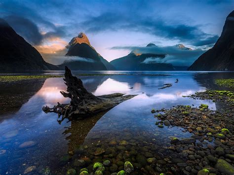 Milford Sound New Zealand Perfect Scenery Hd Wallpaper Preview