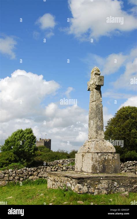 Dysert Odea High Cross Corofin County Clare Ireland Stock Photo Alamy