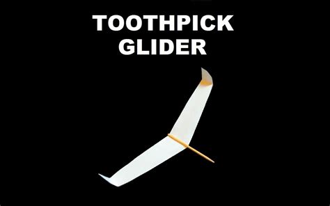 Check spelling or type a new query. How to make a Paper Toothpick Glider that Flies Very Far ...