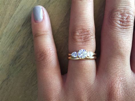 Wedding Bands For 3 Stone Engagement Rings - Wedding Rings Sets Ideas