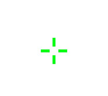 The most important part of the set this crosshair image is designed to be used with the always show setting enabled. krunker cross hair | Pixel Art Maker