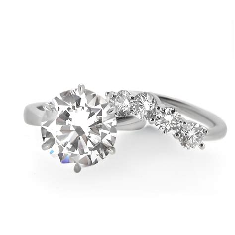 Six Prong Diamond Engagement Ring Haywards Of Hong Kong