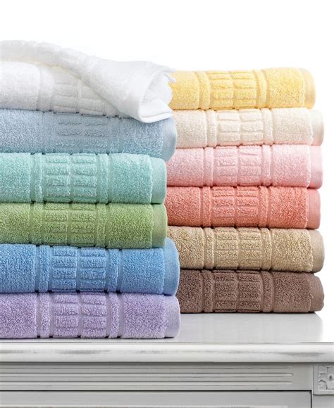 Martha Stewart Collection Plush Bath Towel Collection 100 Cotton