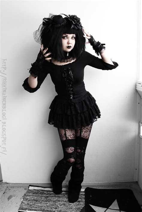 Black Widow Sanctuary Black Rose Gothic Fashion Goth Outfits Style