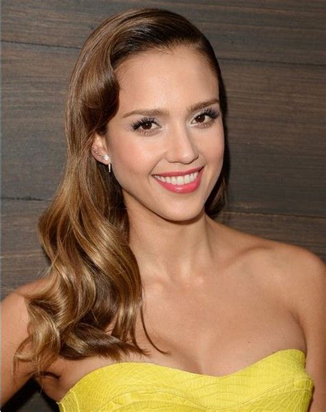 Jessica Alba Long Hairstyles Loose Waves Hairstyle Jessica Alba