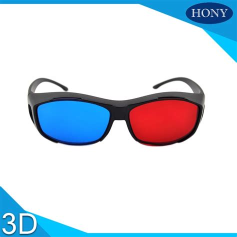 Plastic Red Cyan 3d Glasses Red Blue Lenses For For Normal Pc 3d Books And 3d Magazines