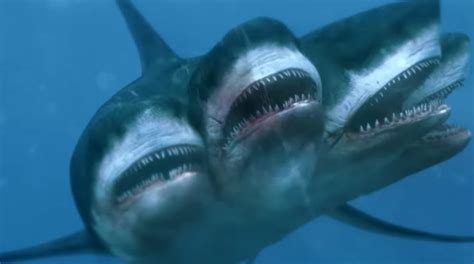 Now is a brand new species: Photos de 5 Headed Shark Attack de Nico De Leon (2017 ...