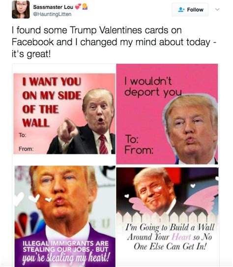 Funny Trump Moments 9 Reasons The Donald Trump Valentine