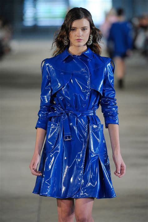 Vinyl Trenchcoat Rainwear Fashion Vinyl Clothing Raincoats For Women