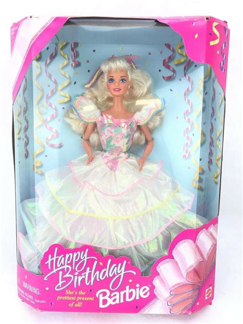 Barbie 1995 Happy Birthday Edition Barbie Dolls For Sale Barbie
