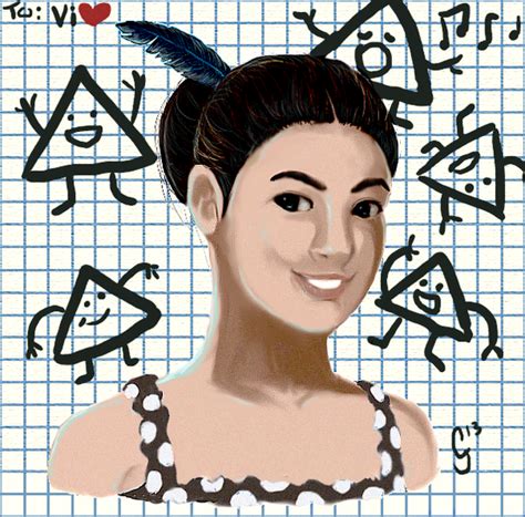 Listen to music from vihart like how we reopen, pi day rant 2020 & more. Vi Hart Portrait by TheDyingKind on deviantART