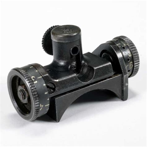 Swedish Mauser Gf Model Rear Diopter Sight Rare Accessory From Sweden