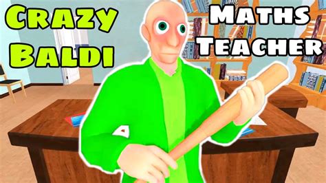 Crazy Baldi Math Teacher Full Gameplay By Vigorous Glory Youtube