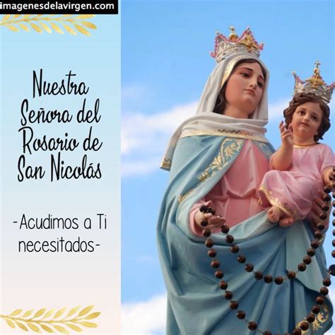 Virgen, desde su advocación de maría del rosario de san nicolás. imagenes nuestra senora rosario san nicolas_6 Imágenes de ...