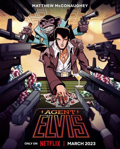 La Série Danimation Pour Adultes Agent Elvis Arrive Sur Netflix En