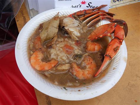 New Orleans French Quarter Cajun Food Seafood By Art504 Photograph By